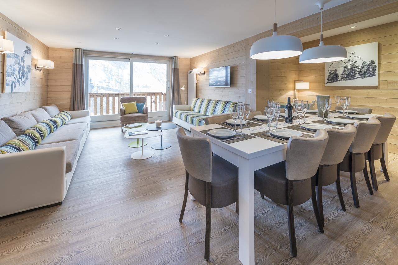 Les Chalets Du Jardin Alpin Val-dʼIsère Extérieur photo