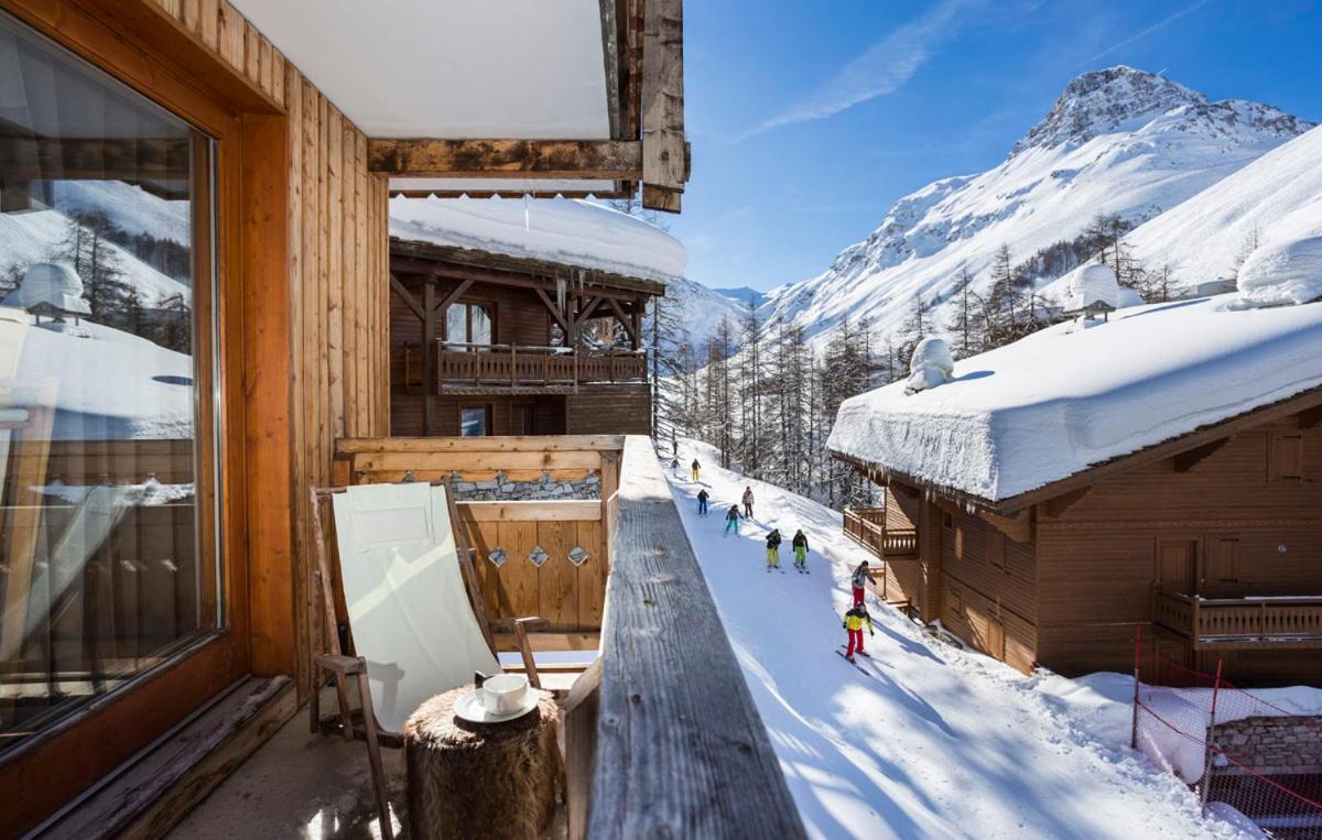 Les Chalets Du Jardin Alpin Val-dʼIsère Extérieur photo